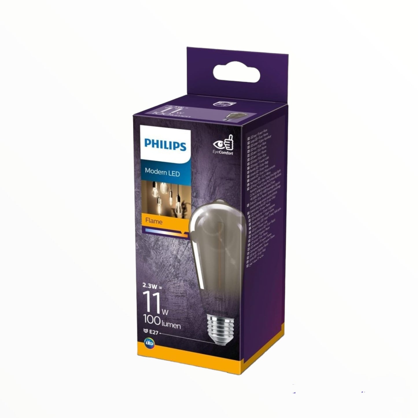 PHILIPS AMPOULE LED FLAME E27